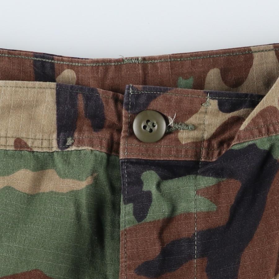古着 90年代 米軍実品 迷彩柄 ウッドランドカモ リップストップ