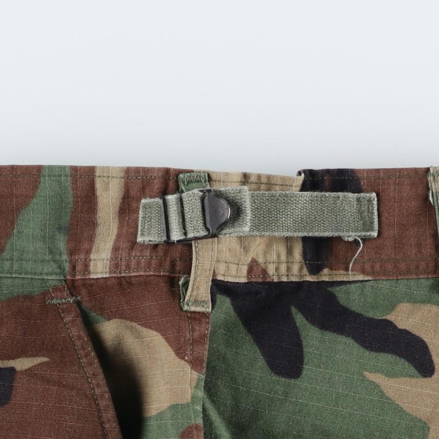 古着 90年代 米軍実品 迷彩柄 ウッドランドカモ リップストップ