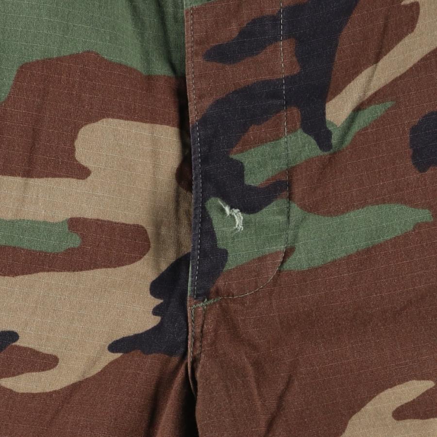 古着 90年代 米軍実品 迷彩柄 ウッドランドカモ リップストップ