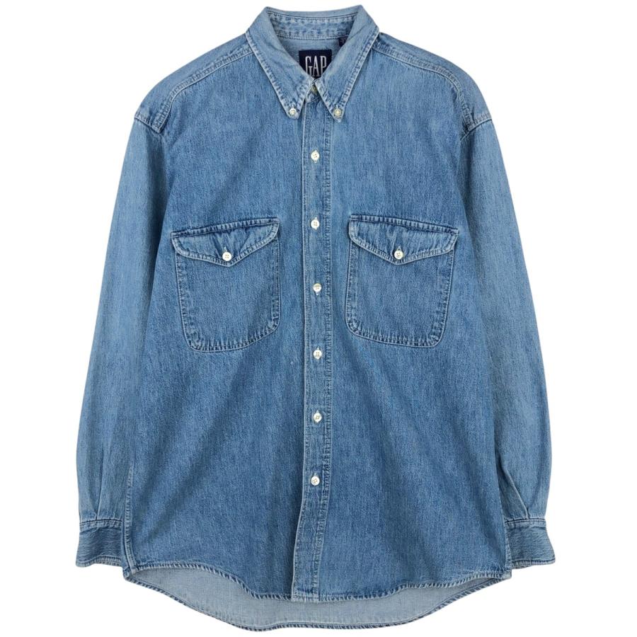 GAP（ギャップ） 古着 90年代 オールドギャップ 長袖 ボタンダウン 