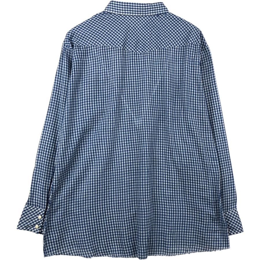 Wrangler（ラングラー） 古着 チェック柄 ギンガムチェック 長袖