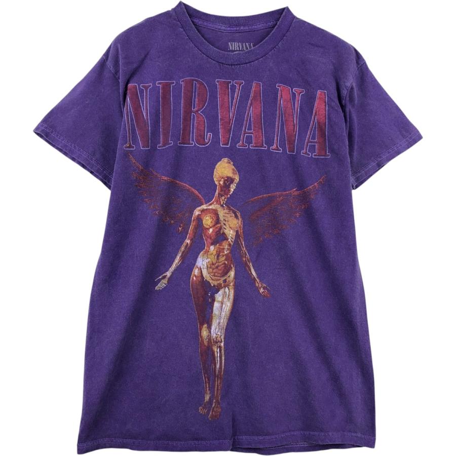 古着 NIRVANA ニルヴァーナ バンドTシャツ バンT メンズS相当