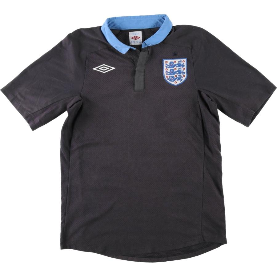 umbro（アンブロ） 古着 イングランド代表 オープンカラー サッカー