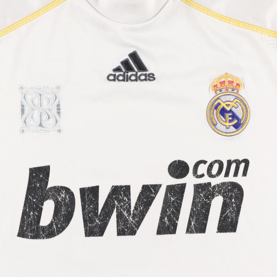  レアル・マドリード　ゲームシャツ　サッカー　古着　8La adidas（アディダス） 古着 00年代 LA LIGA ラ リーガ REAL MADRID
