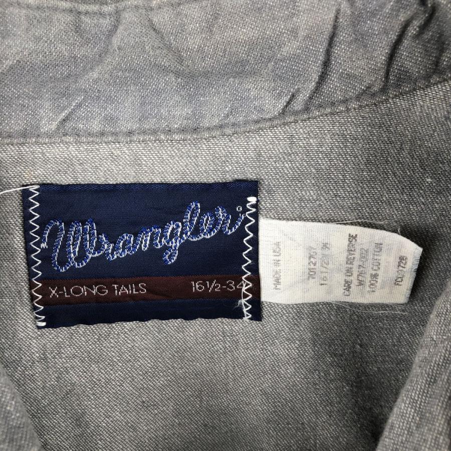 Wrangler（ラングラー） 古着 80~90年代 Wrangler X-LONG TAILS 長袖