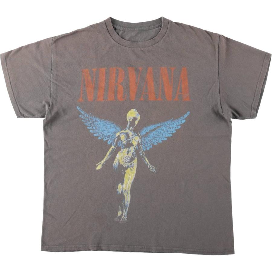 古着 NIRVANA ニルヴァーナ バンドTシャツ バンT メンズM相当