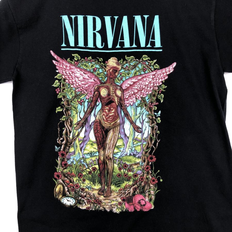 古着 NIRVANA ニルヴァーナ バンドTシャツ バンT メンズL相当