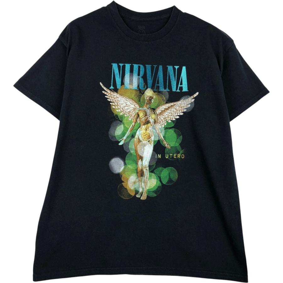 古着 NIRVANA ニルヴァーナ バンドTシャツ バンT メンズL相当
