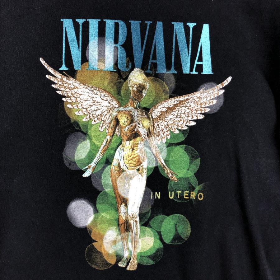古着 NIRVANA ニルヴァーナ バンドTシャツ バンT メンズL相当