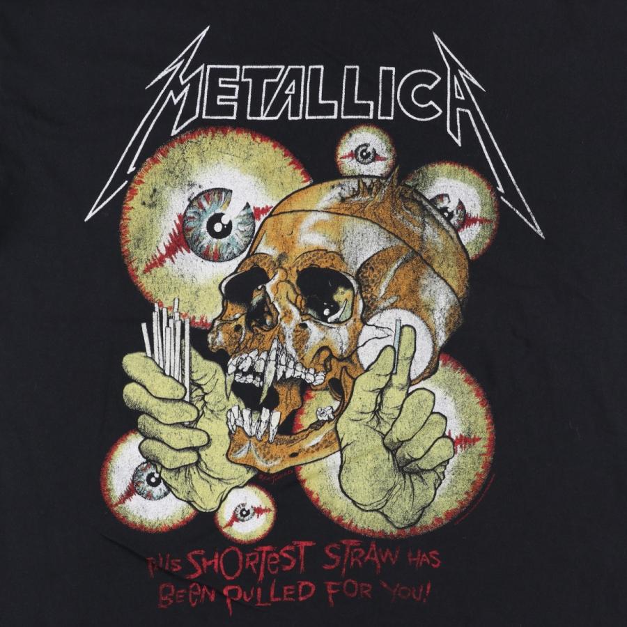 古着 METALLICA メタリカ ドクロ柄 スカル柄 バンドTシャツ バンT
