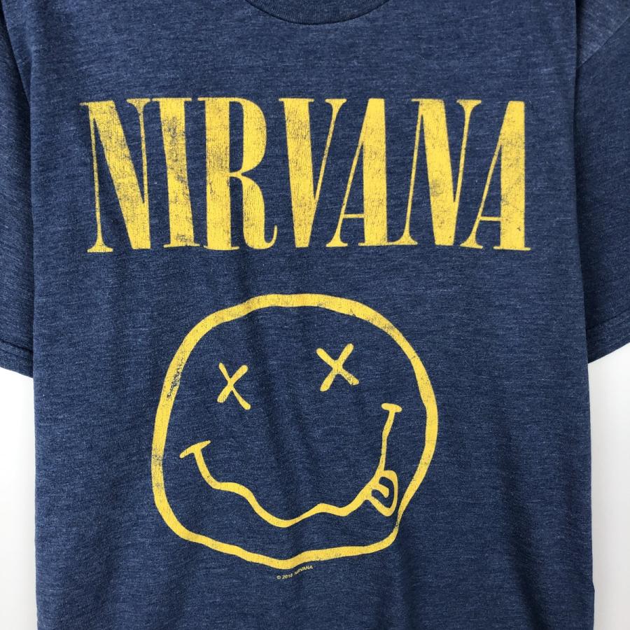 古着 NIRVANA ニルヴァーナ バンドTシャツ バンT メンズL相当