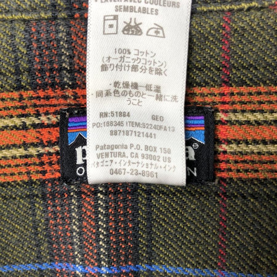 patagonia（パタゴニア） 古着 オーガニックコットン ロングスリーブ