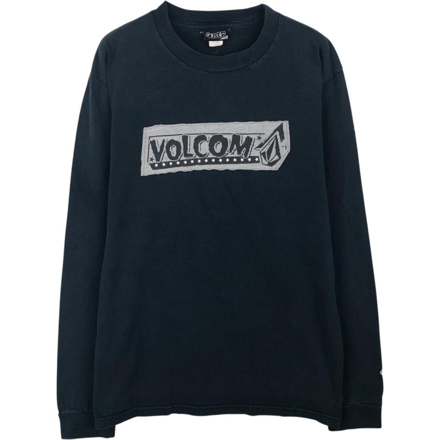 古着 VOLCOM サーフ スケート ロングTシャツ ロンT メンズM相当 