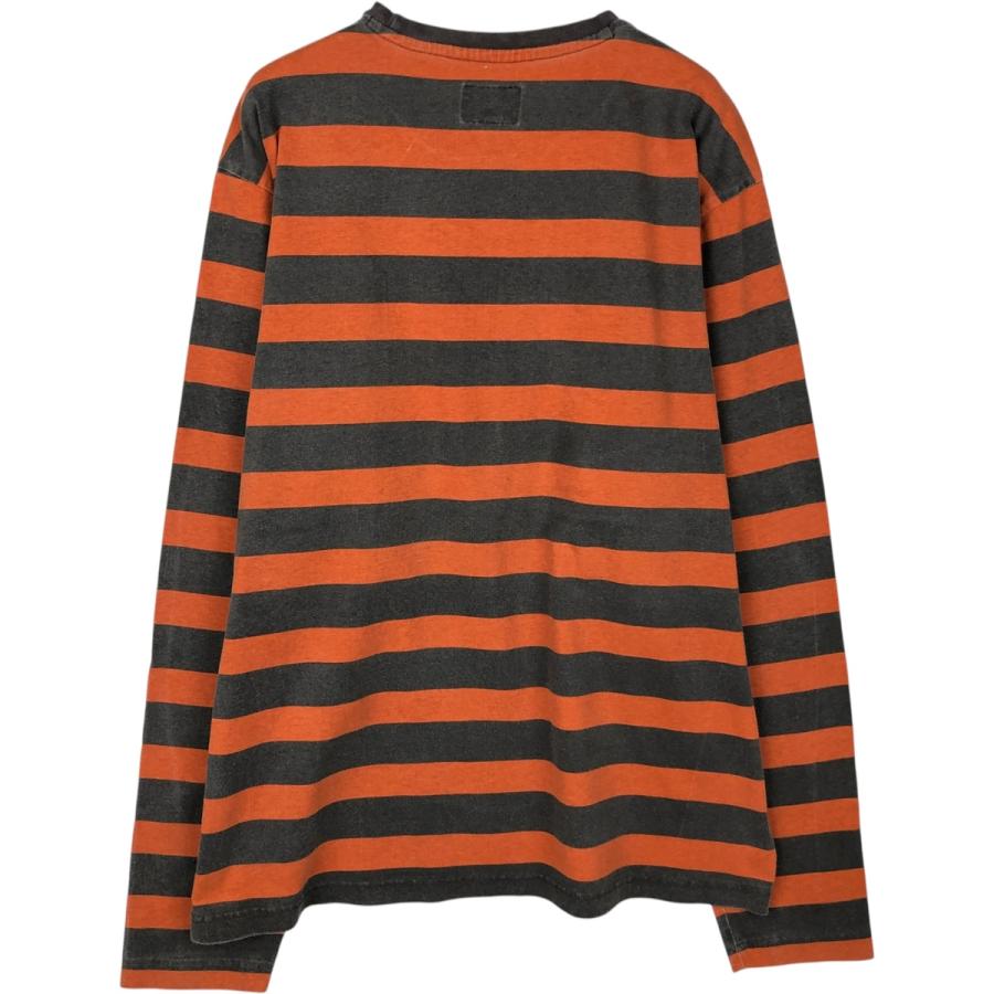 STUSSY（ステューシー） 古着 ボーダー柄 サーフ スケート ロングT