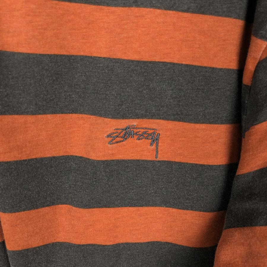 STUSSY（ステューシー） 古着 ボーダー柄 サーフ スケート ロングT