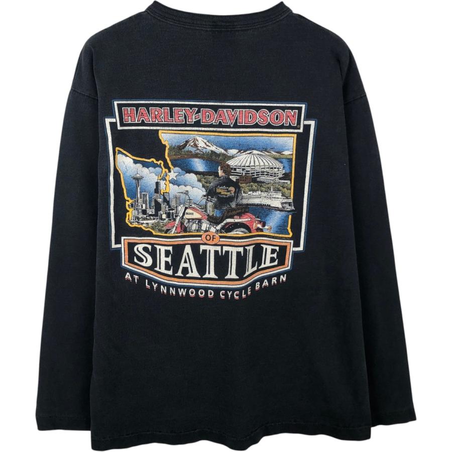 古着 ~90年代 ハーレーダビッドソン Harley-Davidson ヘンリーネック