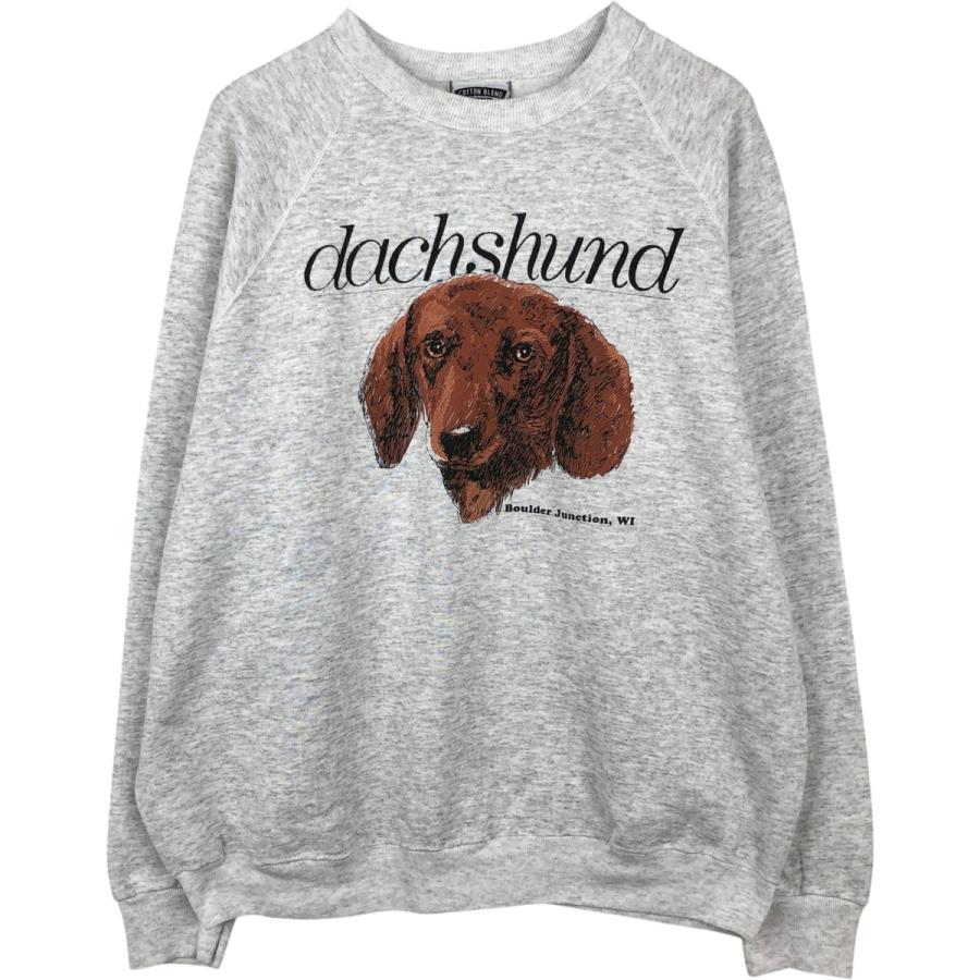 リアン（CHAUMET） 古着 90年代 リー DACHSHUND ダックスフンド 犬柄 