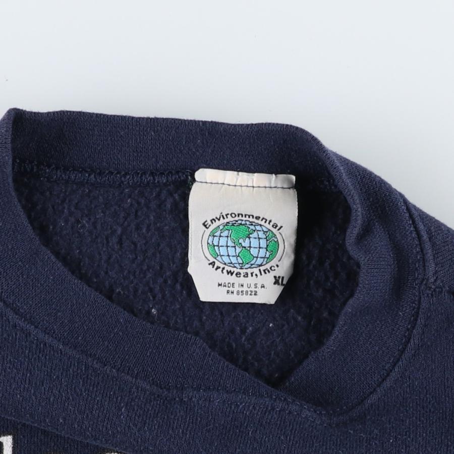 古着 90年代 Environmental Artwear, Inc. 犬柄 アニマル スウェット