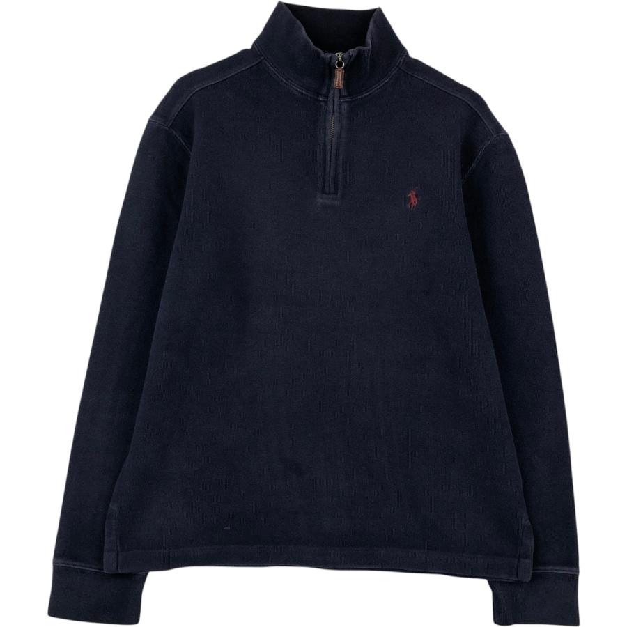 ラルフローレン POLO Ralph Lauren ハーフジップ 古着 ラルフローレン Ralph Lauren POLO by ハーフジップスウェット