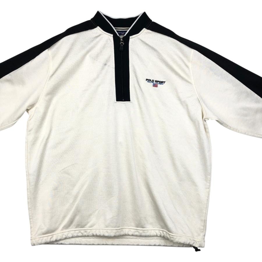 古着 90年代 ラルフローレン POLO SPORT ポロスポーツ ハーフジップ