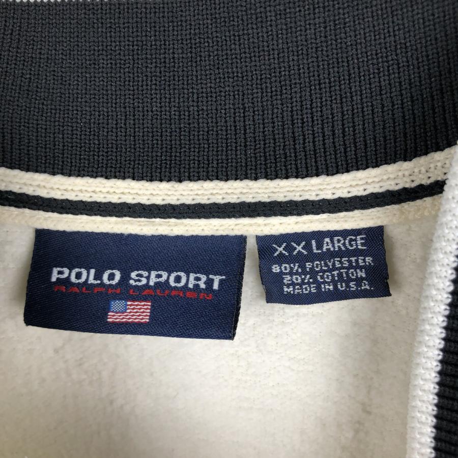 古着 90年代 ラルフローレン POLO SPORT ポロスポーツ ハーフジップ