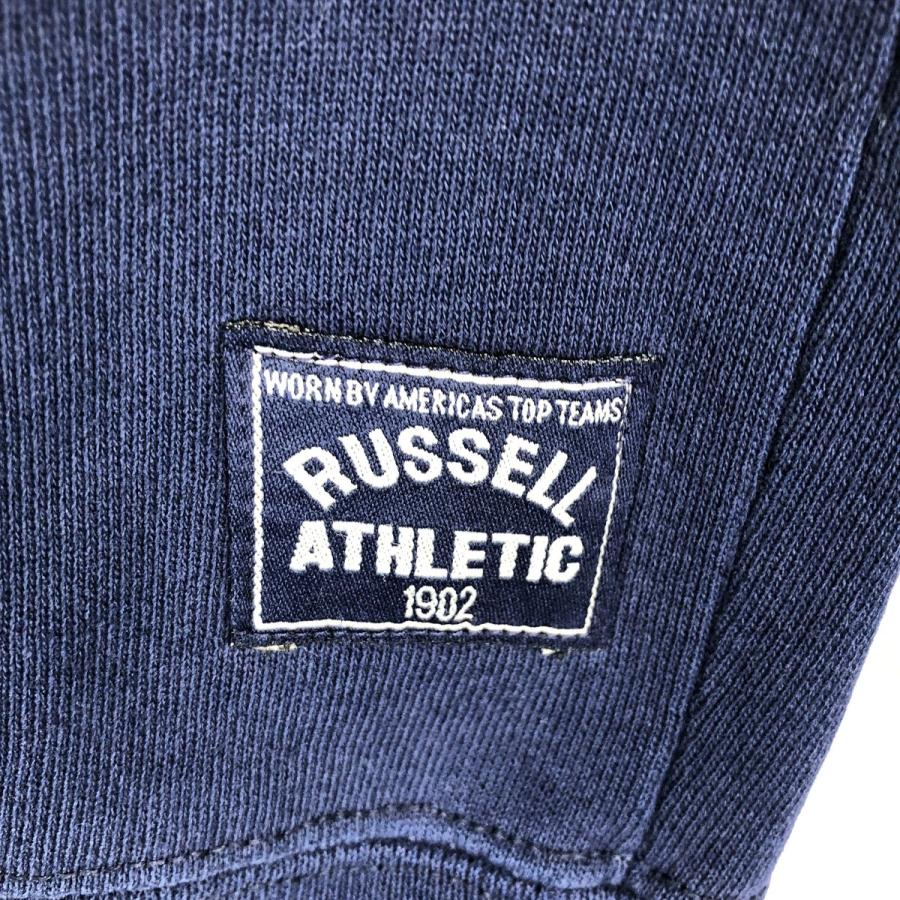 古着 90年代 ラッセル Russell ハーフジップスウェットシャツ