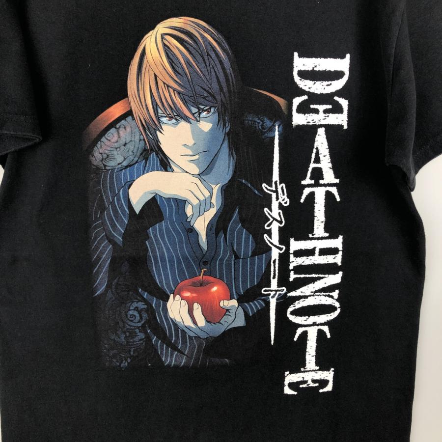 古着 DEATH NOTE デスノート 夜神月 アニメ キャラクタープリントT
