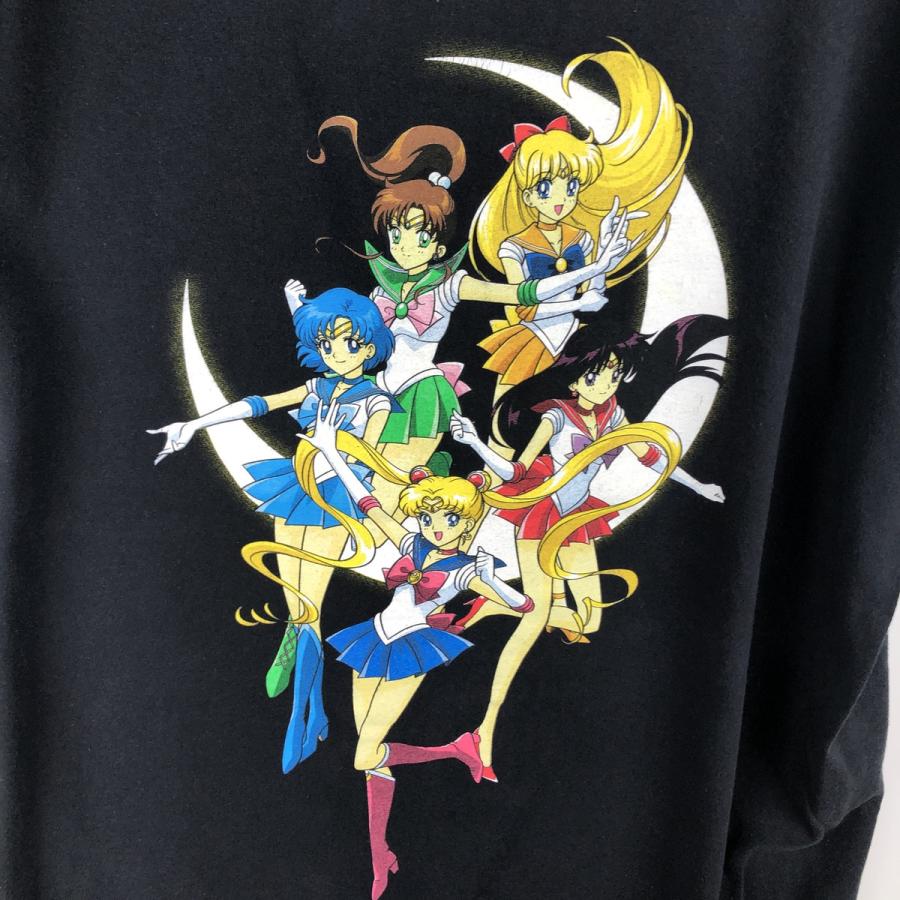 古着 SAILOR MOON セーラームーン アニメ キャラクタープリントTシャツ