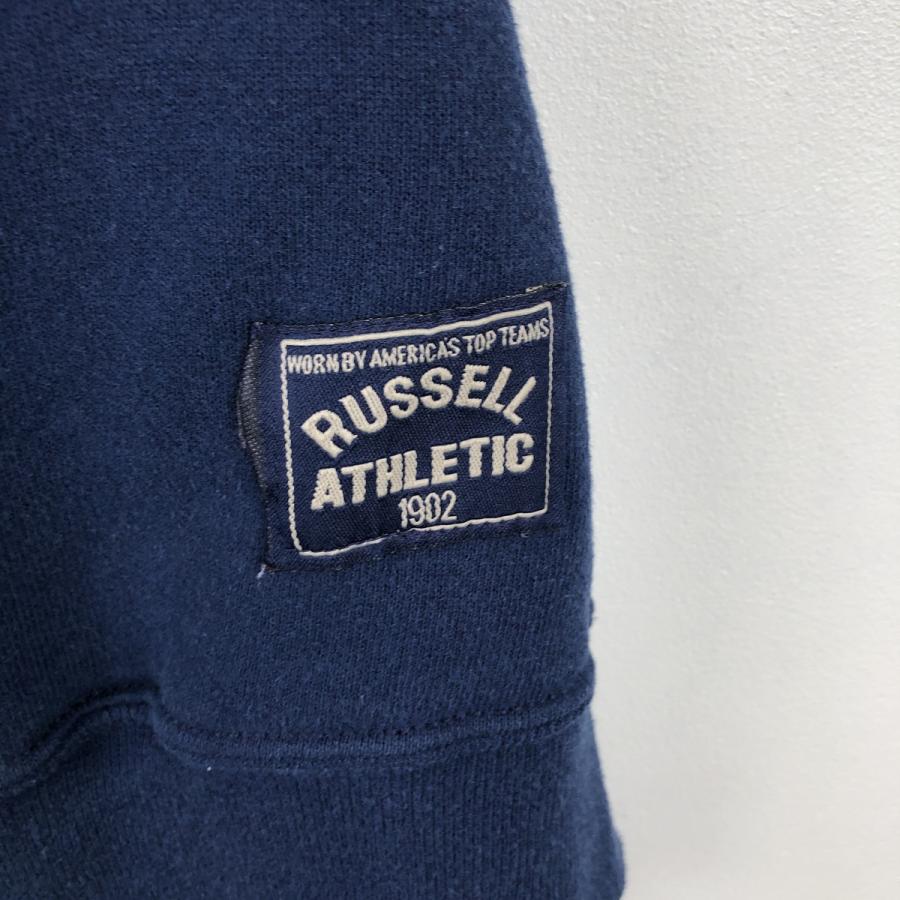 古着 90年代 ラッセル Russell ハーフジップスウェットシャツ