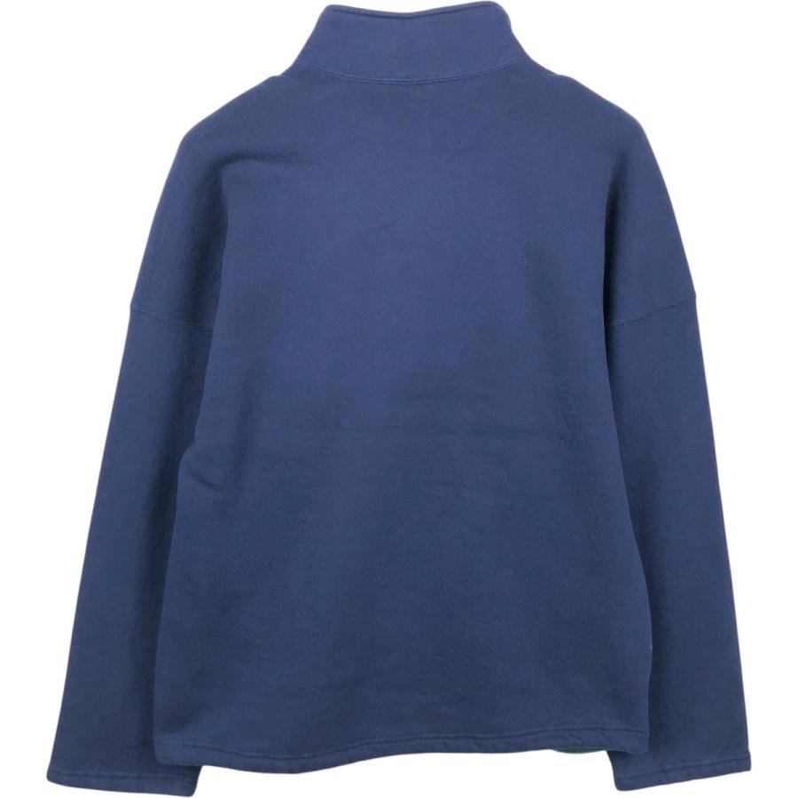 古着 90年代 ラッセル Russell ハーフジップスウェットシャツ