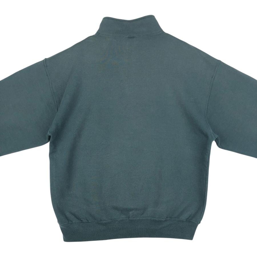 古着 90年代 ラッセル Russell ハーフジップスウェットシャツ