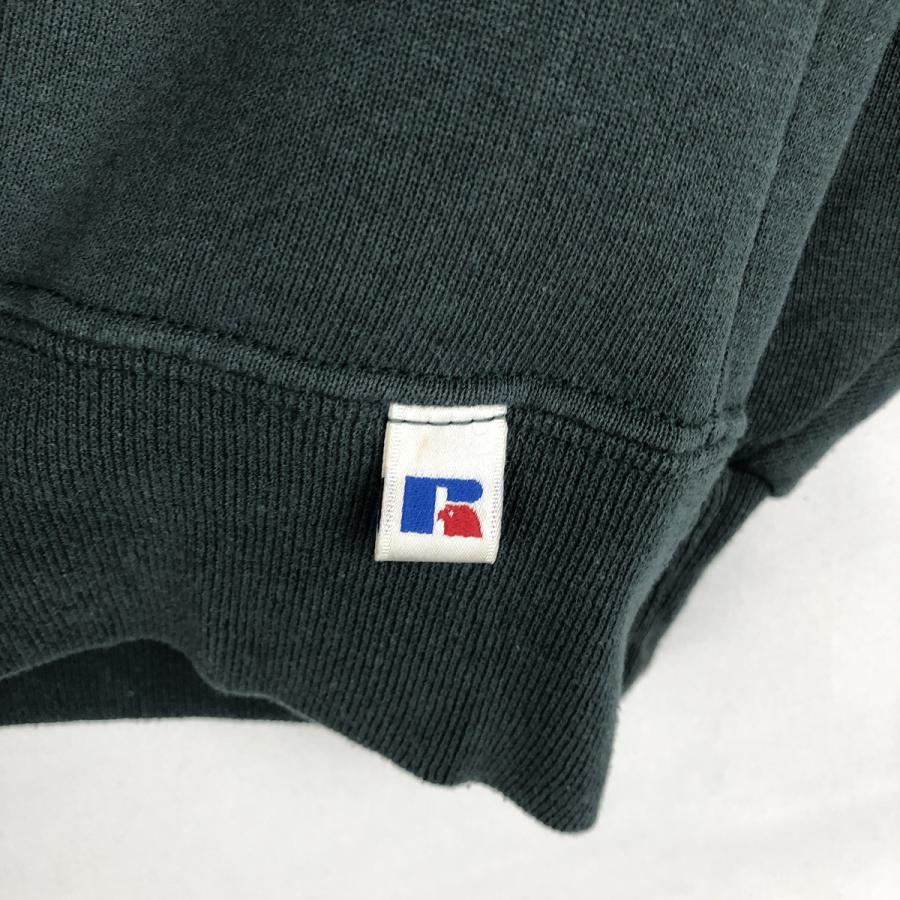 古着 90年代 ラッセル Russell ハーフジップスウェットシャツ