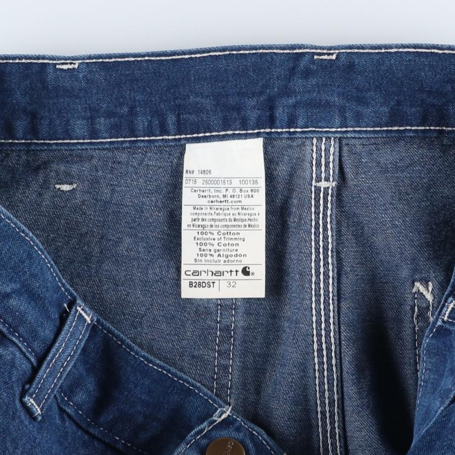 Carhartt（カーハート） 古着 デニムペインターショーツ ショート