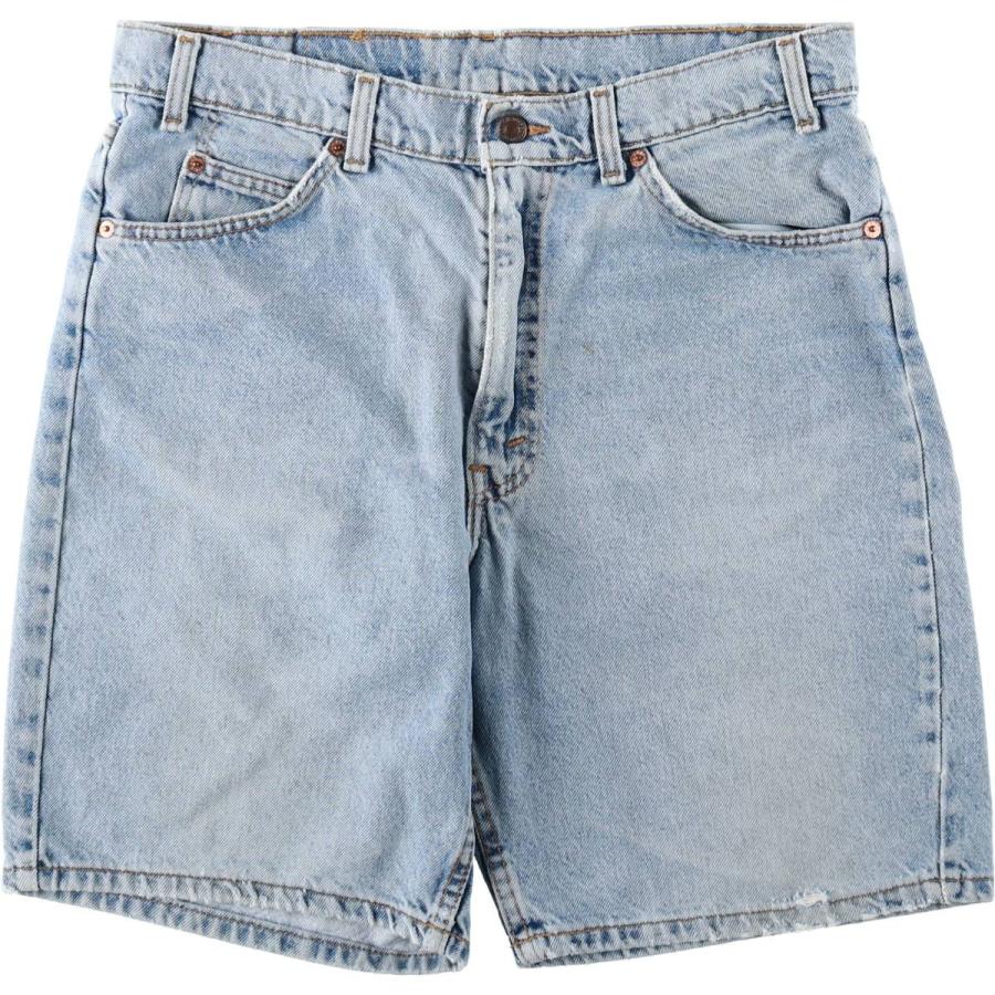 古着 90年代 リーバイス Levi's 550 RELAXED FIT オレンジタブ デニムショーツ ショートパンツ USA製 メンズw34相当 ヴィンテージ/eaa647993 Levi's（リーバイス） 古着 90年代 550 RELAXED FIT オレンジタブ