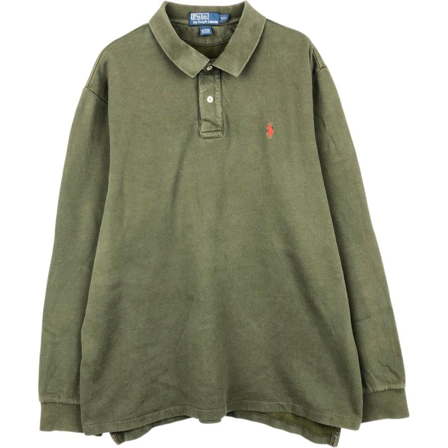 古着 ラルフローレン Ralph Lauren POLO by 長袖 ポロシャツ メンズXXL