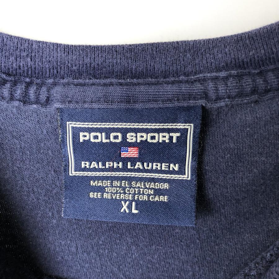古着 ラルフローレン Ralph Lauren POLO SPORT ポロスポーツ 半袖 ロゴ