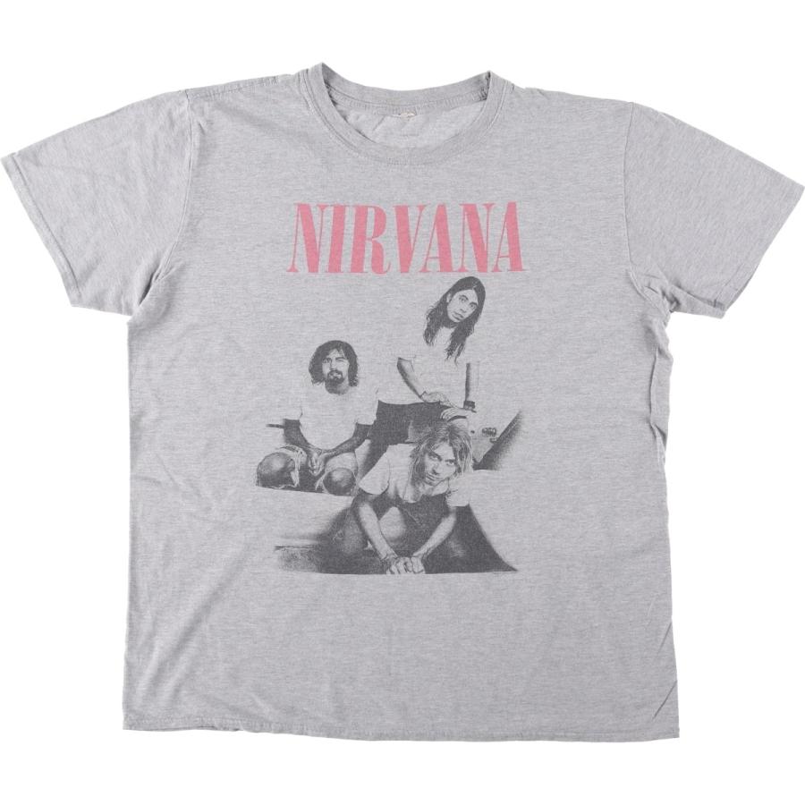 古着 NIRVANA ニルヴァーナ バンドTシャツ バンT メンズM相当