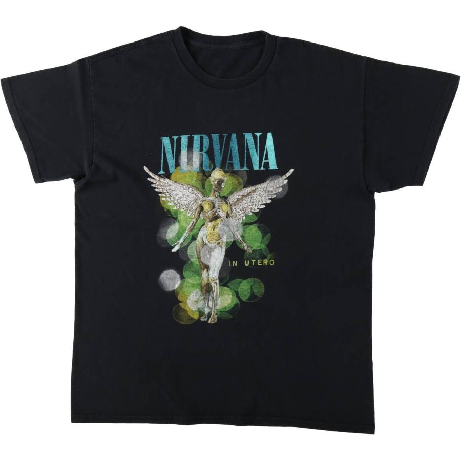 古着 NIRVANA ニルヴァ―ナ バンドTシャツ バンT メンズL相当 ロック 