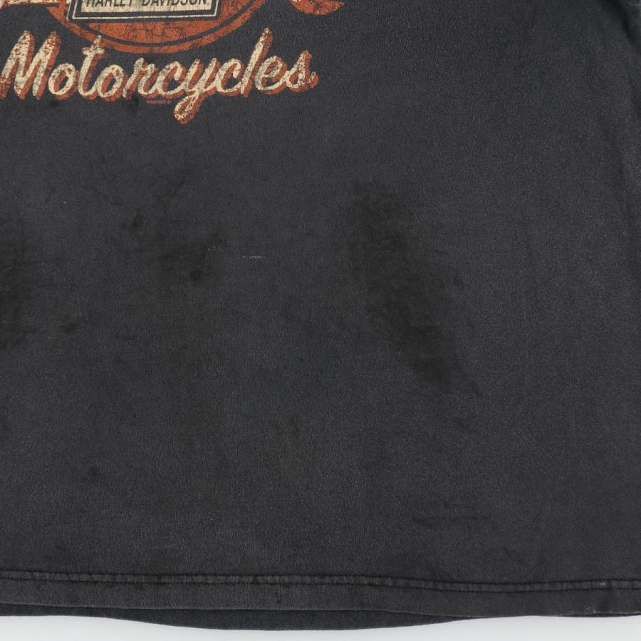 古着 ハーレーダビッドソン Harley-Davidson ドクロ柄 スカル柄