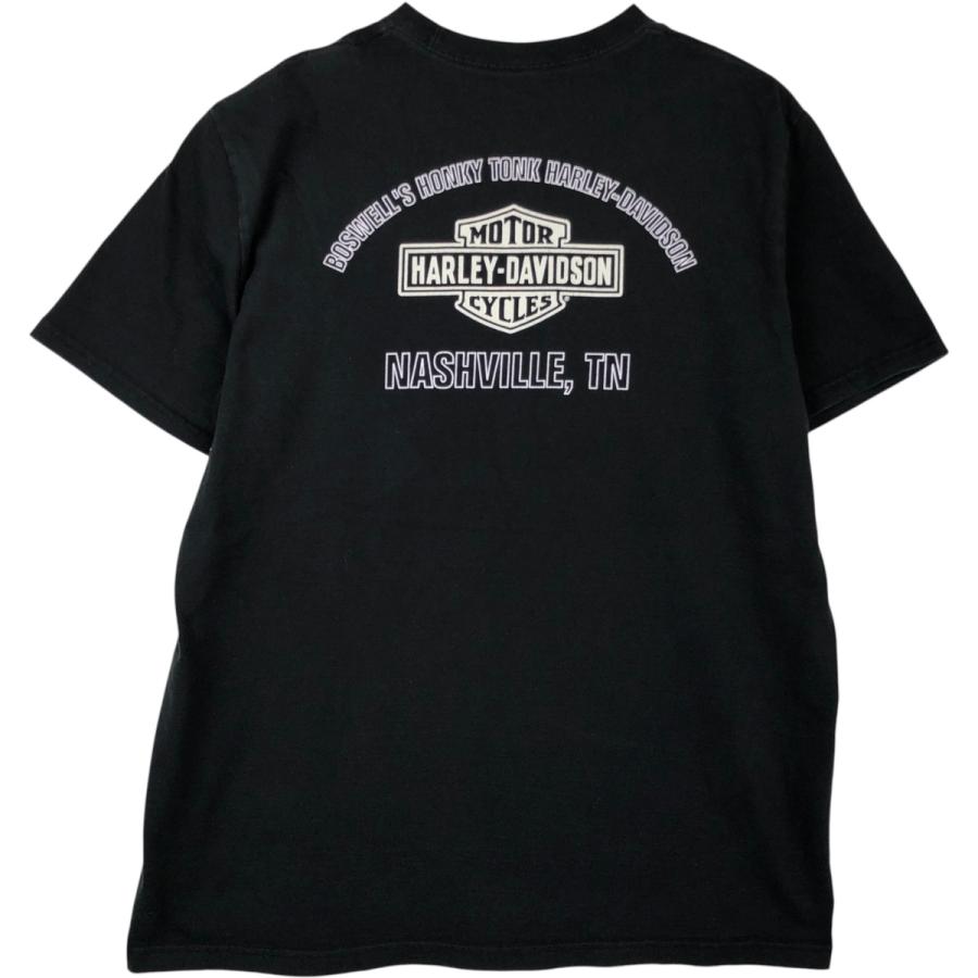古着 ハーレーダビッドソン Harley-Davidson モーターサイクル バイクT