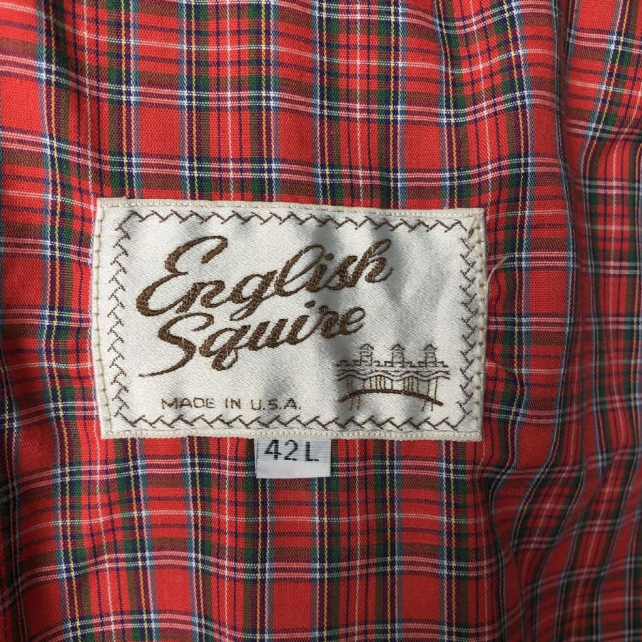古着 70年代 English Squire ハリントンジャケット スイングトップ USA製 メンズL相当/eaa648607 古着 70年代 English Squire ハリントンジャケット スイングトップ USA
