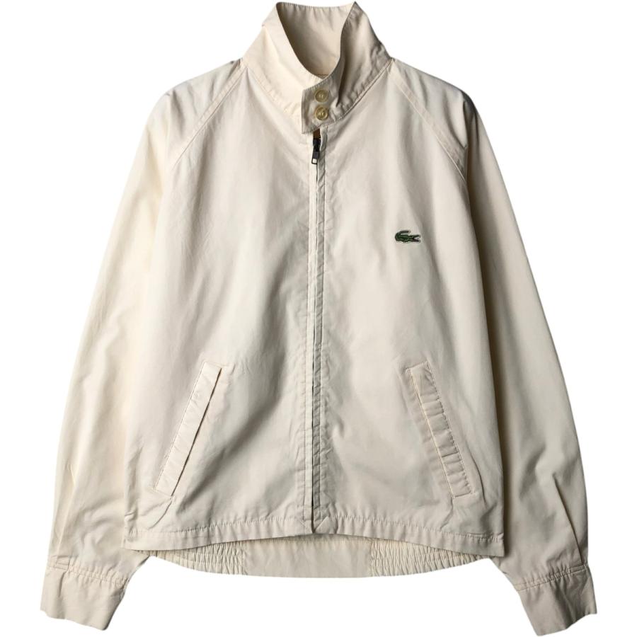 古着 70~80年代 ラコステ LACOSTE IZOD ハリントンジャケット スイングトップ メンズM相当/eaa648615 LACOSTE（ラコステ） 古着 70~80年代 LACOSTE IZOD ハリントン