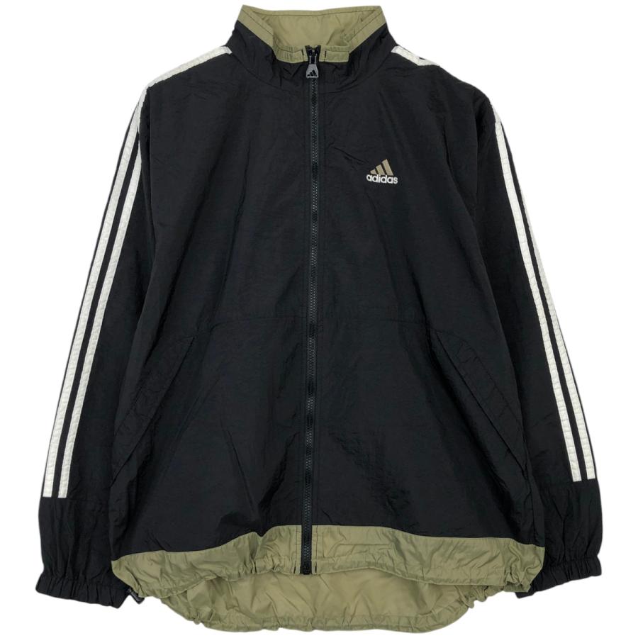 未使用 アディダス ナイロンジャケット Mサイズ ウインドブレーカー adidas（アディダス） 古着 ウインドブレーカー メンズL相当