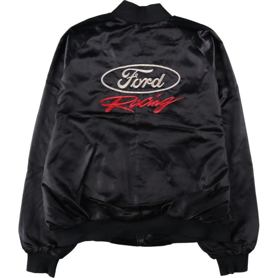古着 90年代 WHANG Ford Racing フォードレーシング ナイロンスタジャン アワードジャケット バーシティジャケット USA製 メンズXL相当 ヴィンテージ/eaa648905 古着 90年代 WHANG フォードレーシング ナイロンスタジャン アワード