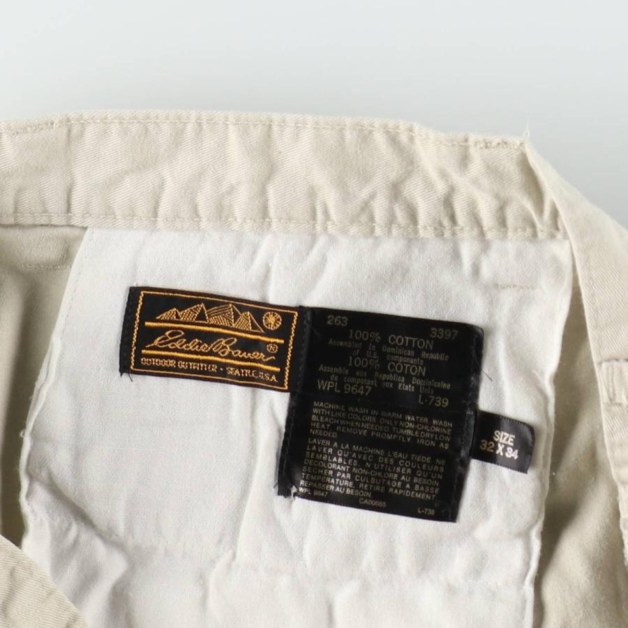 Eddie Bauer（エディーバウアー） 古着 70年代 ツータック チノパンツ