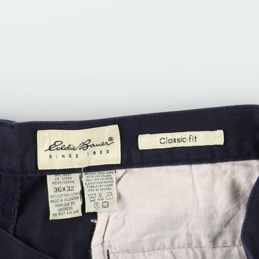 古着 エディーバウアー Eddie Bauer Classic fit ツータック チノパンツ メンズw34相当/eaa648993 Eddie Bauer（エディーバウアー） 古着 Eddie Bauer Classic fit
