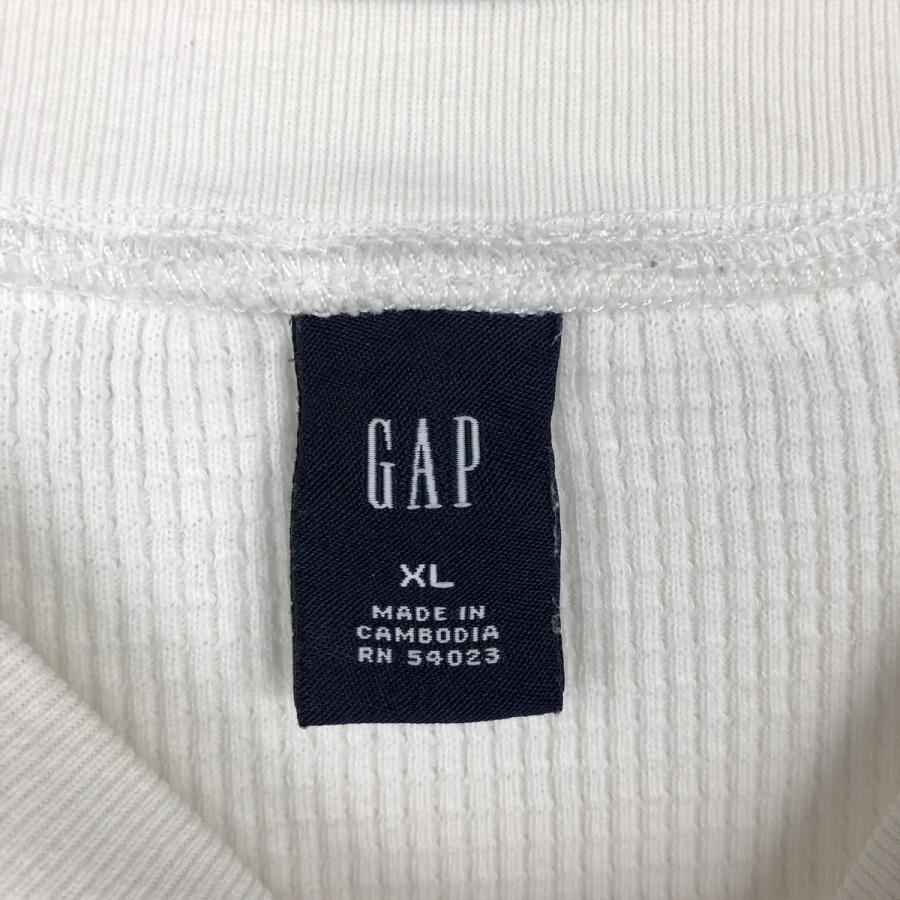 90s 00s old gap thermal サーマル ワッフル スウェット GAP（ギャップ） 古着 90年代 オールドギャップ サーマルロンT
