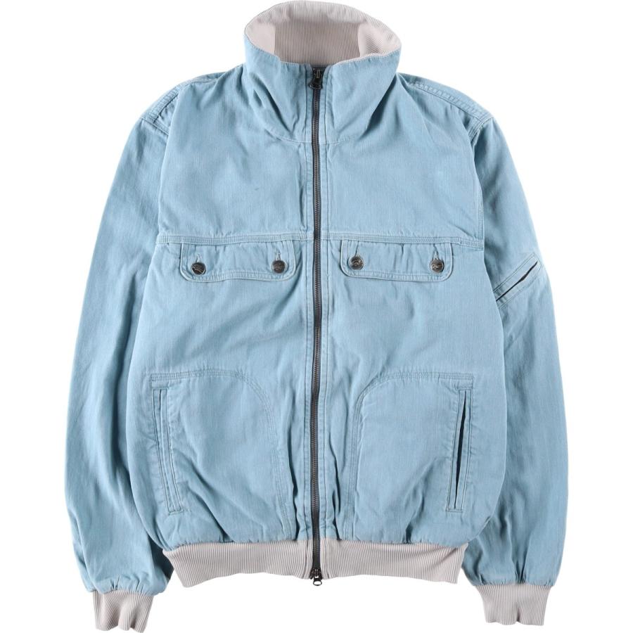 古着 ラコステ LACOSTE デニムブルゾン メンズL相当/eaa649044 LACOSTE（ラコステ） 古着 デニムブルゾン メンズL相当 /eaa649044