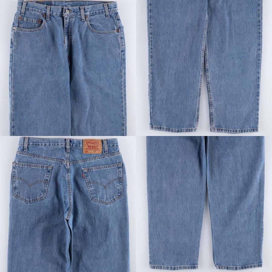 古着 リーバイス Levi's 550 RELAXED FIT テーパードデニムパンツ カナダ製 メンズw35相当/eaa649070 Levi's（リーバイス） 古着 Levi's 550 RELAXED FIT テーパードデニム