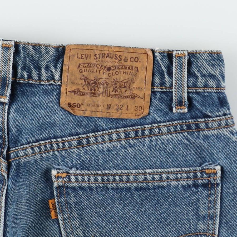 Levi's（リーバイス） 古着 90年代 Levi's 550 RELAXED FIT オレンジ